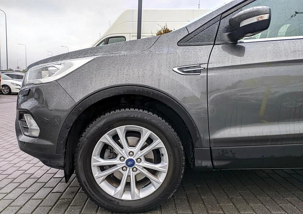 Ford Kuga cena 85900 przebieg: 40706, rok produkcji 2019 z Lidzbark Warmiński małe 211